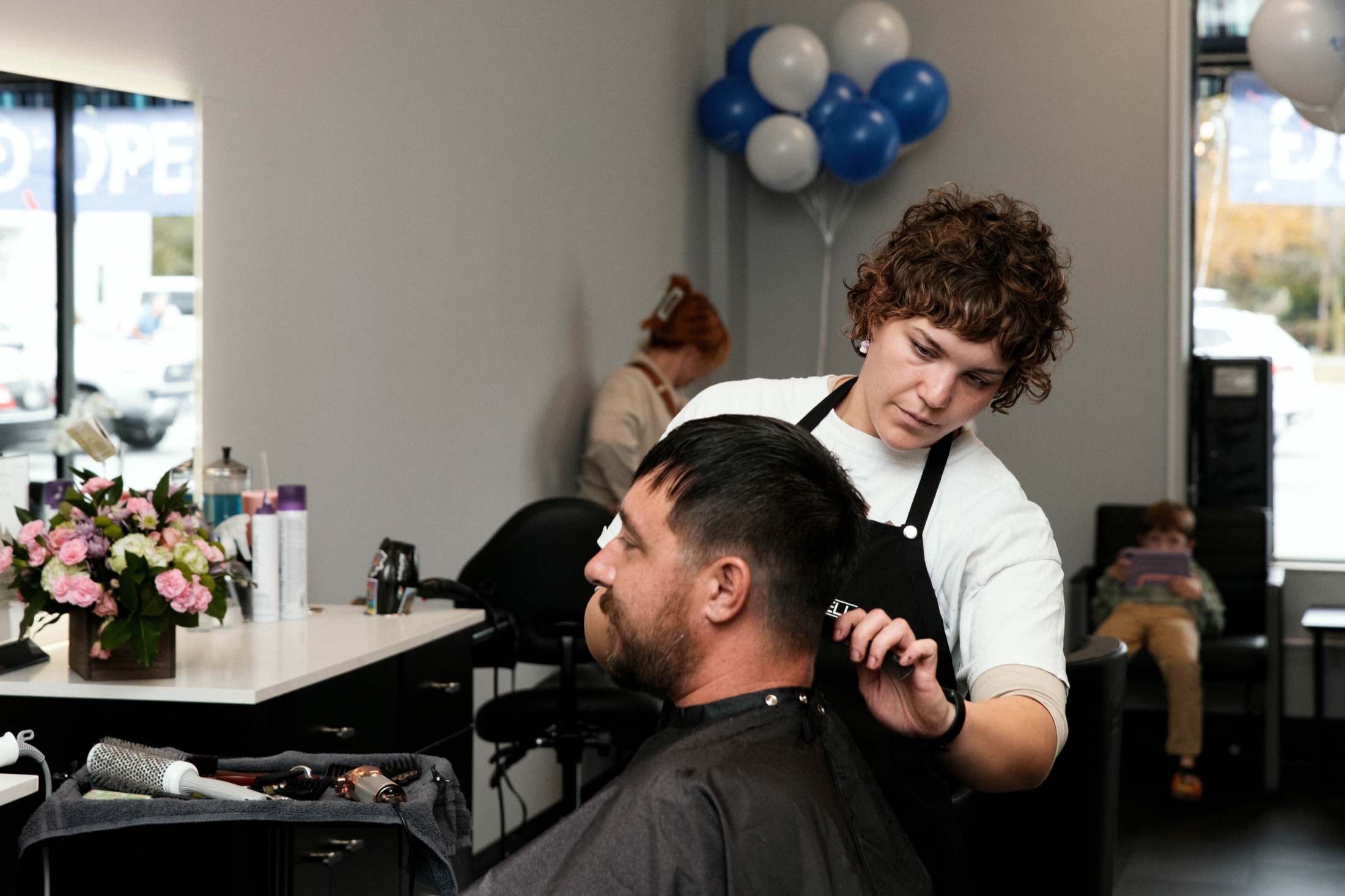Men's cut service